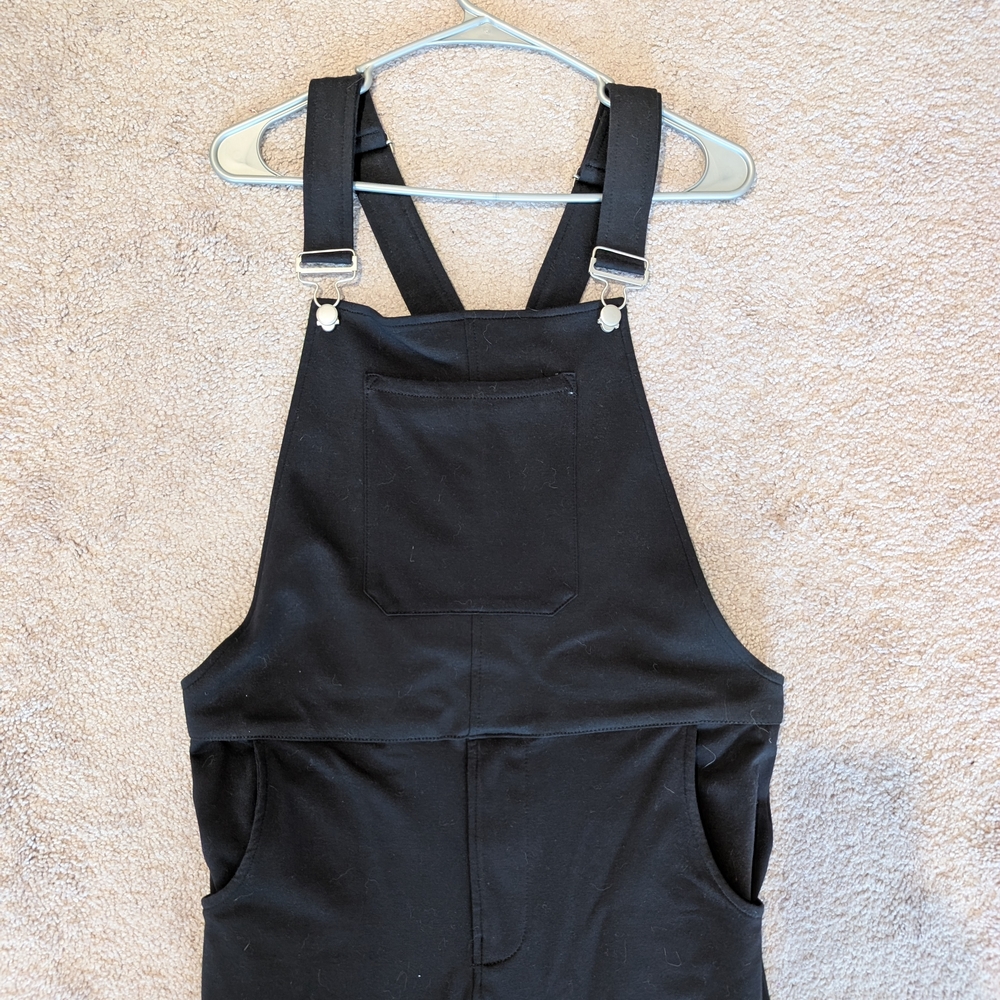 Swoveralls Black - Women's Sweatpant Overalls